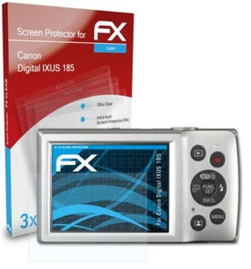 atFoliX 3x Screen Protector for Canon Digital IXUS 185 clear - Picture 1 of 8