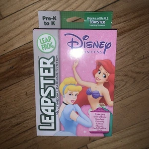LEAP FROG LEAPSTER GAME CARTRIDGE - Disney Princess, New In Box - Picture 1 of 4
