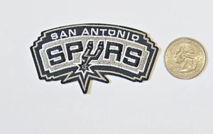 San Antonio Spurs NBA Embroidered Iron On Patch 3x2.5" Free Ship - Picture 1 of 3