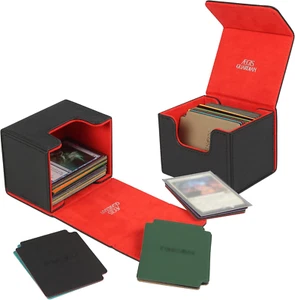 AEGIS GUARDIAN Card Deck Box for MTG, Commander Deck Box Hold 120+ Sleeved Ca... - Picture 1 of 12