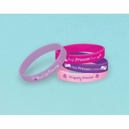 Disney Princess Sofia the First Rubber Bracelets Girls Birthday Party Favor - Image 1 of 1