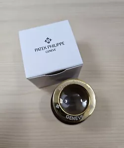 PATEK PHILIPPE loupe | eyeglass | monocle | maple wood | w/box - Picture 1 of 4