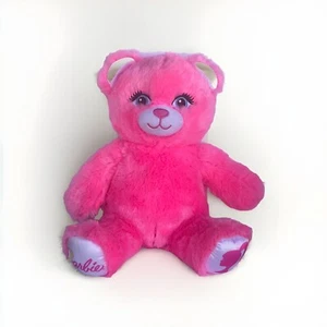 Build-A-Bear Limited Edition 2023 Barbie Movie Pink Plüschbär BAB-Barbie Logo - Bild 1 von 8