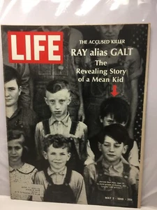 Life - May 3, 1968 Ray Alias Halt Revealing Story Of A Mean Kid James Earl Ray - Picture 1 of 1