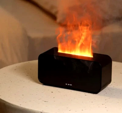  Diffusore aromi Fiamma 3 mod. ( 1/3/5 ore), plastica,cavetto,ultra silenzioso   - Immagine 1 di 4