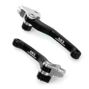 AS3 BRAKE CLUTCH FLEXI LEVERS for YAMAHA YZ 65 2018-2026 YZ 85 2015-2026 - Picture 1 of 6