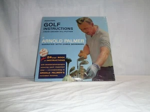 ARNOLD PALMER 1962 DOUBLE LP Record GOLF INSTRUCTIONS FROM DRIVER THRU PUTTER - Picture 1 of 4