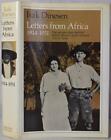 LETTERS FROM AFRICA 1914-1931 ISAK DINESEN. Karen Blixen, Kenya Settler. HB/DJ