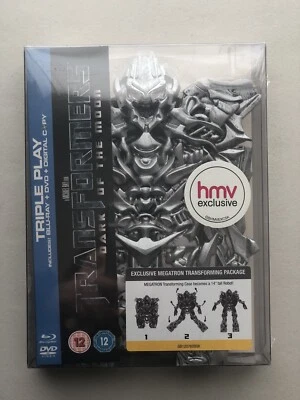 Transformers: Dark of the Moon (R2, Blu-Ray, DVD) hmv Exclusive Megatron OOP - Image 1 of 4
