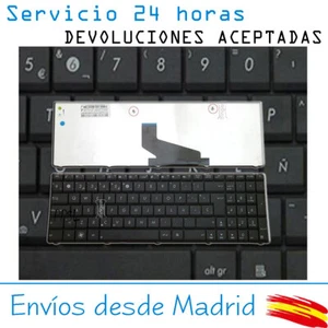 Teclado para PORTATIL ASUS K73TA-1B EN ESPAÑOL Negro SP repuesto - Imagen 1 de 5