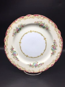 Plato de cena de repuesto Noritake ""M"" de 10 pulgadas con bordes de renuncia - Imagen 1 de 6