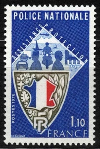 FRANCIA 1976 Polizia nazionale MNH** - Picture 1 of 1