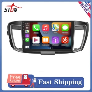 Radio estéreo para automóvil Apple Carplay Android 15 GPS 2G+32G para Honda Accord 2013-2017 - Imagen 1 de 14