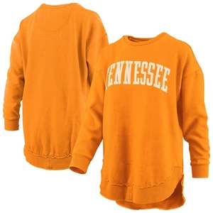 Women's Pressbox Tennessee Orange Tennessee Volunteers Melange Poncho Vintage - Picture 1 of 3