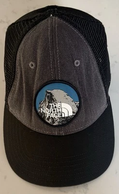The North Face - Gorra Trucker Hat Snapback - Negra/Gris - Logo Azul - Talla Única Foto 1 de 4