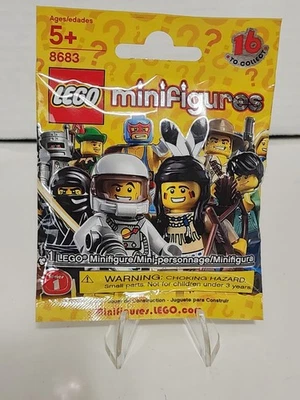 LEGO MINIFIGURAS (8683) CMF Serie 1 - Hombre de las Cavernas - COMO NUEVO Precintado Foto 1 de 2