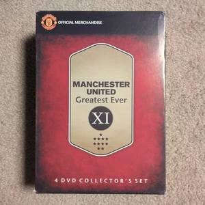 Manchester United Greatest Ever XI. NEW 4 DVD Collector Set Boxset. US Region 1 - Picture 1 of 5
