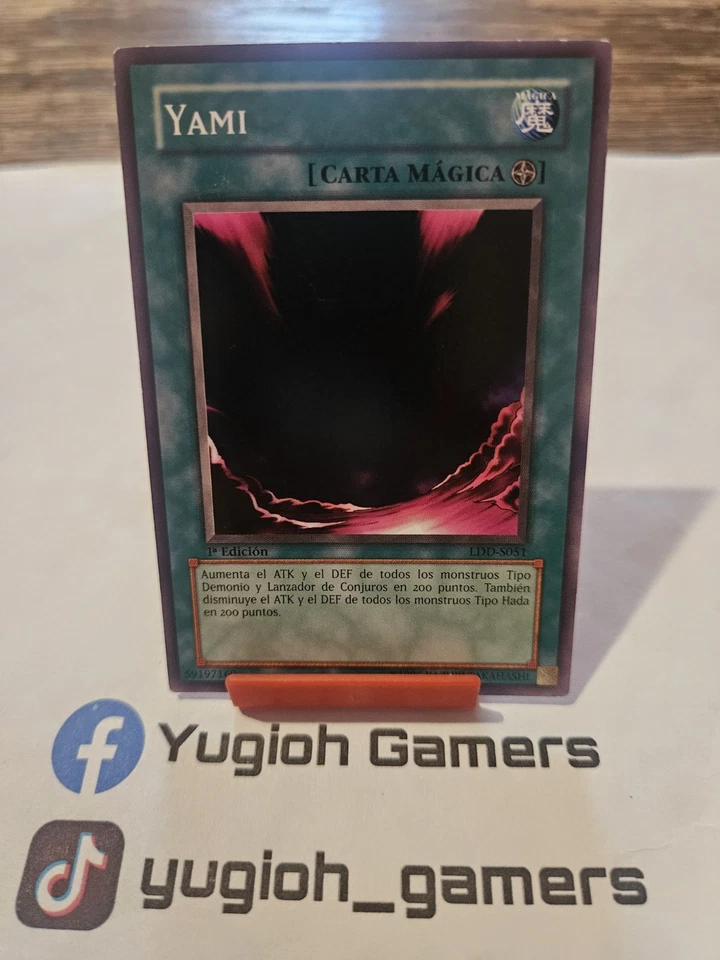 Yu-Gi-Oh Yami LDD 1st Edition Spanish Version Common Light Played  - Image 1 of 1
