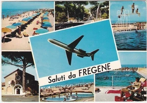 FREGENE - ROMA - SALUTI DA... - VEDUTINE - VIAGG. 1971 -9117- - Foto 1 di 1