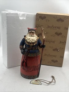 RARE Jim Shore Creek Heartwood - Old Man of The North Lapland Santa 4017659 - Picture 1 of 10
