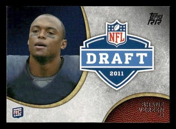 2011 Topps Rising Rookies #DR-SV Shane Vereen Rookie California Golden Bears - Image 1 of 2