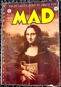 MAD #14 Aug 1954! VERY GOOD! 4.0! A NICE, TIGHT, SOLID PRE-CODE EC! $0.99 Start! - Picture 1 of 6