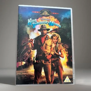 KING SOLOMON'S MINES DVD 80s Film Richard Chamberlain Sharon Stone - Picture 1 of 3