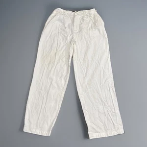 Pantalones Polo Ralph Lauren Vintage Años 80 Algodón Blanco Talla 12 - Imagen 1 de 9