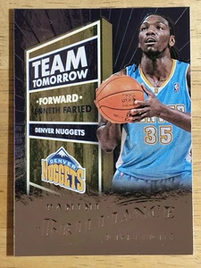 2012-13 Panini Brilliance Team Tomorrow #5 Kenneth Faried - Bild 1 von 2