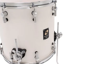 SONOR Momentum Beech 14x13.75" Satin Pure White Floor Tom Drum w/Legs AuthDealer - Image 1 of 4