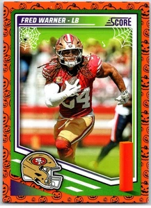 #118 Fred Warner San Francisco 49ers 2025 Score-A-Treat Base NFL Fútbol Base - Imagen 1 de 2