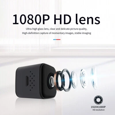 Mini Kamera Ultra HD 1080P WiFi Unterwasser Wasserdicht Videoaufnahme Sport Cam - Bild 1 von 4