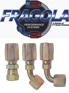 Fragola 254506 #6 X 45 Power Steering Hose End - Power Steering IMCA USRA NHRA - Picture 1 of 1