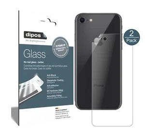 2x Pantalla para Apple iPhone 8 Rueckseite Protector de Vidrio Flexible Mate - Imagen 1 de 9