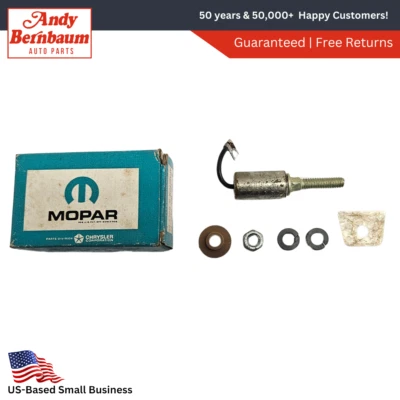 1960-1971 Plymouth Dodge Chrysler Alternator Capacitor & Insulator NOS 2421137 - Image 1 of 4