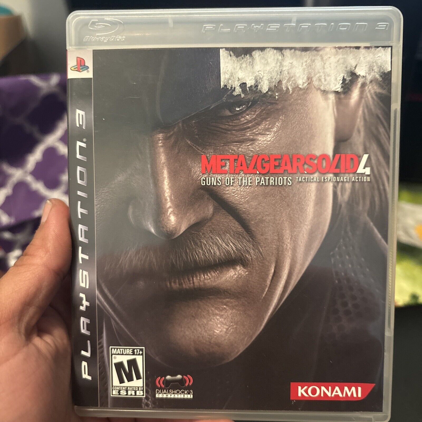 Metal Gear Solid 4: Guns of the Patriots PS3 (PlayStation 3, 2008) CIB & Tested!