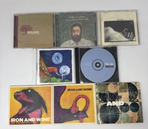 Iron & Wine 8 CD Lot Sub Pop Indie Folk Sam Beam Calexico Albums and EPs - Imagen 1 de 11