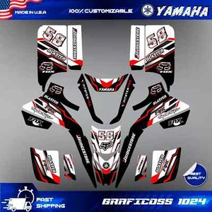 yamaha blaster yfs 200 yfs200 decals graphics stickers full kit atv quad wrap - Picture 1 of 1
