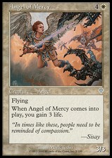 Magic the Gathering MTG Angel of Mercy (2) Invasion   LP