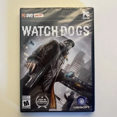 Watch Dogs SEALED - PC DVD-ROM Ubisoft for Windows FreeShipping! - Image 1 of 4