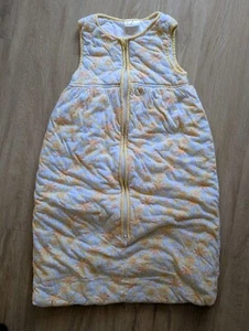 Schlafsack Baby Kleinkind Weiß Gelb Blumen - Bild 1 von 3