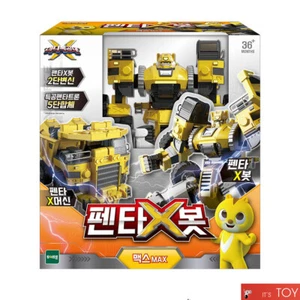 MINIFORCE PENTA X BOT MAX Ver T. Maxbot Yellow Transforming Robot Truck Car 2021 - Picture 1 of 11