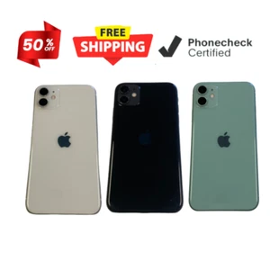 Apple iPhone 11 64GB 128GB Unlocked Verizon At&t GSM Good Condition Smartphone - Afbeelding 1 van 8