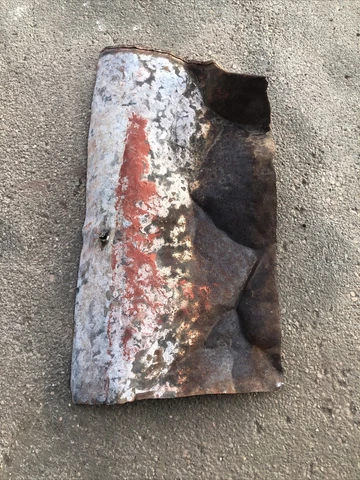 1 Galvanized Tin Sheets, Roof Ceiling Sink Backsplash, Architecture Salvage O Cover