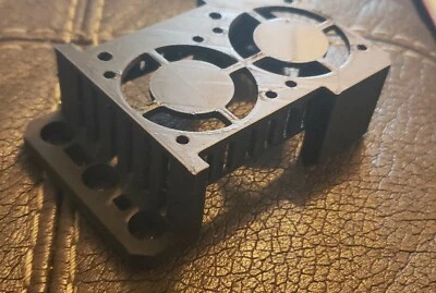 Cubierta de ventilador de duelo compatible con Traxxas x-maxx xmaxx Max5 solamente Foto 1 de 4