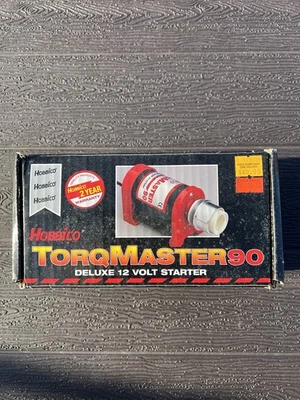 Hobbico TorqMaster 90 Deluxe 12V Model RC Starter w/Banana Plugs - New In Box - Image 1 of 4