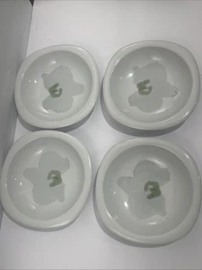 SELTEN Rosenthal Studio Continental Rangoon 4er Set quadratischer Rand Suppenschüsseln 8 3/8" - Bild 1 von 7