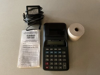 Casio electronic printing calculator HR-8B - Image 1 of 2