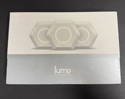 Luma surround Wi-Fi system - Luma Wireless-AC Dual-Band Wi-Fi Router      3-pack - Image 1 of 3