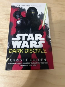 Star Wars Dark Disciple von Christie Golden 2016 Mess Market Edition Hardcover - Bild 1 von 3